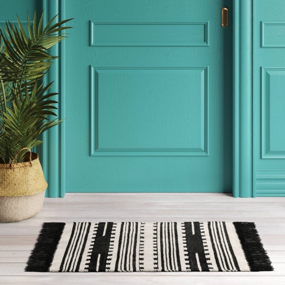 •OPALHOUSE• 2’ x 3’ Sylviidae Stripe Woven Accent Rug - Picture 14 of 15